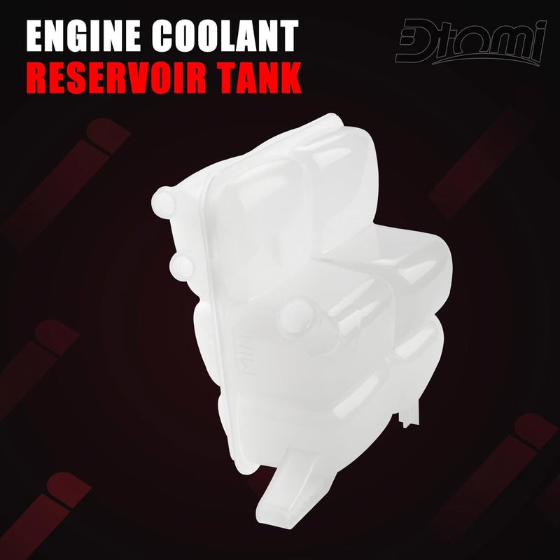 Dtomi خزان سائل التبريد للمحرك، خزان التمدد مع غطاء، متوافق مع سيارات فورد C-Max 2013-2018، Escape 2013-2016، Focus 2012-2018، Transit Connect 2014-2016، استبدال# 603-382 - Image 5